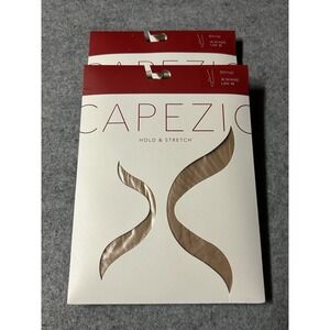 Capezio Hold And Stretch Stirrup Lot Of 2 Pairs Tights #N145C  LSN Tan Medium M